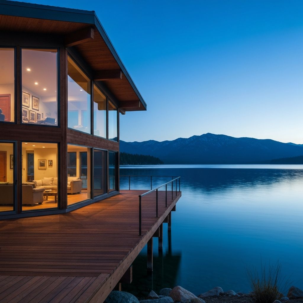 Lakefront Modern House